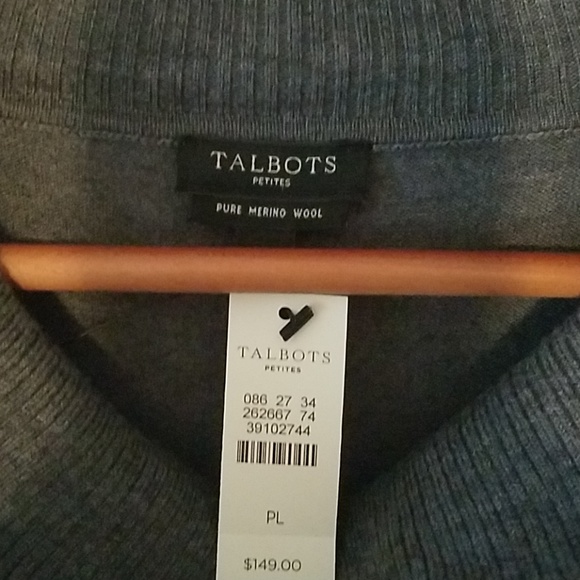 NWT. Talbots Pure Merino Wool Dress. - Picture 2 of 3